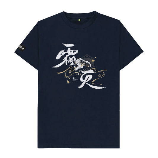 Kamisato Ayaka Impression Series T-Shirt Navy